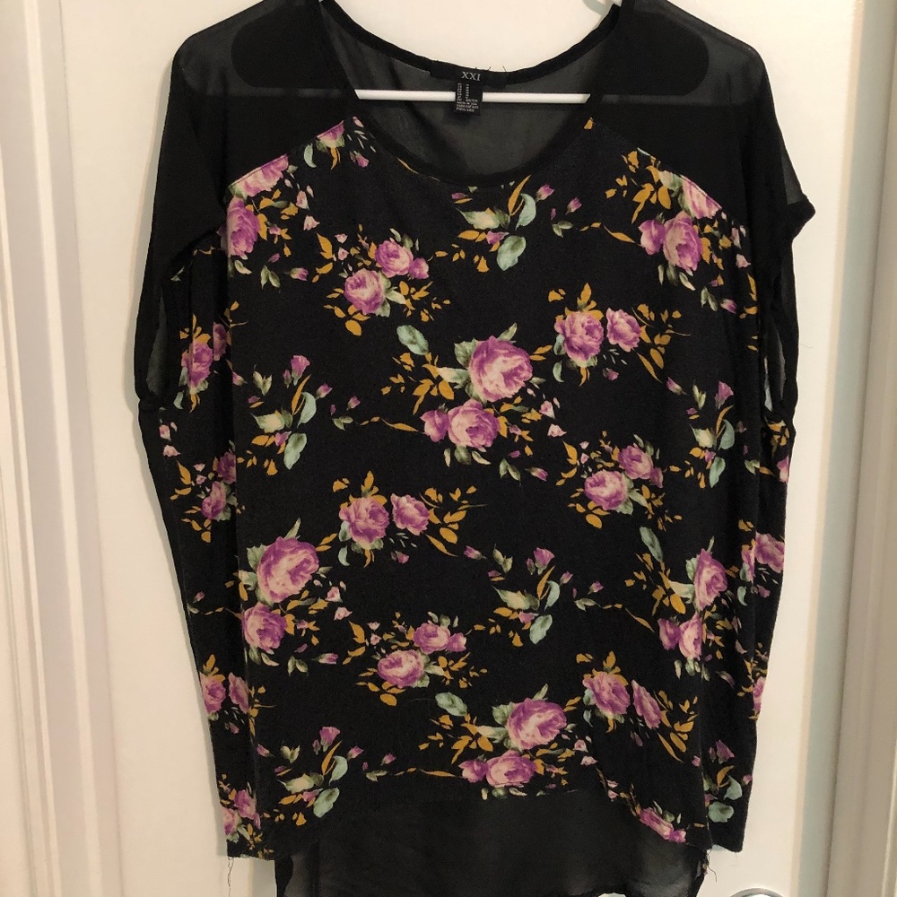 FOREVER 21 Floral Top